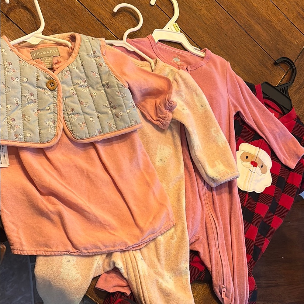 3-6 month girls winter bundle , various brands